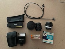 Vintage Canon Camera Accessory Lot - Speedlit...