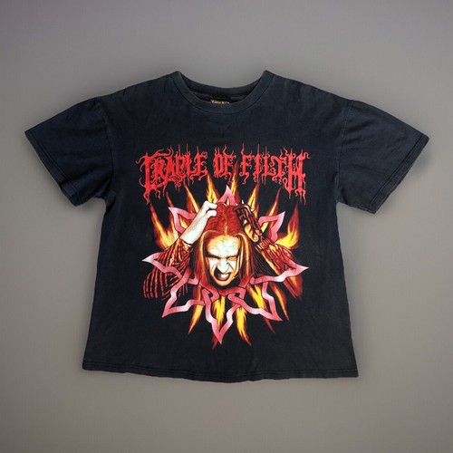 Vintage Band — Cradle of Filth Shirt Large Black Deat