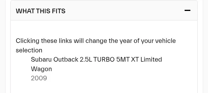 Subaru transmisión manual 2009 Outback 2,5 L Turbo XT Foto 2 de 2