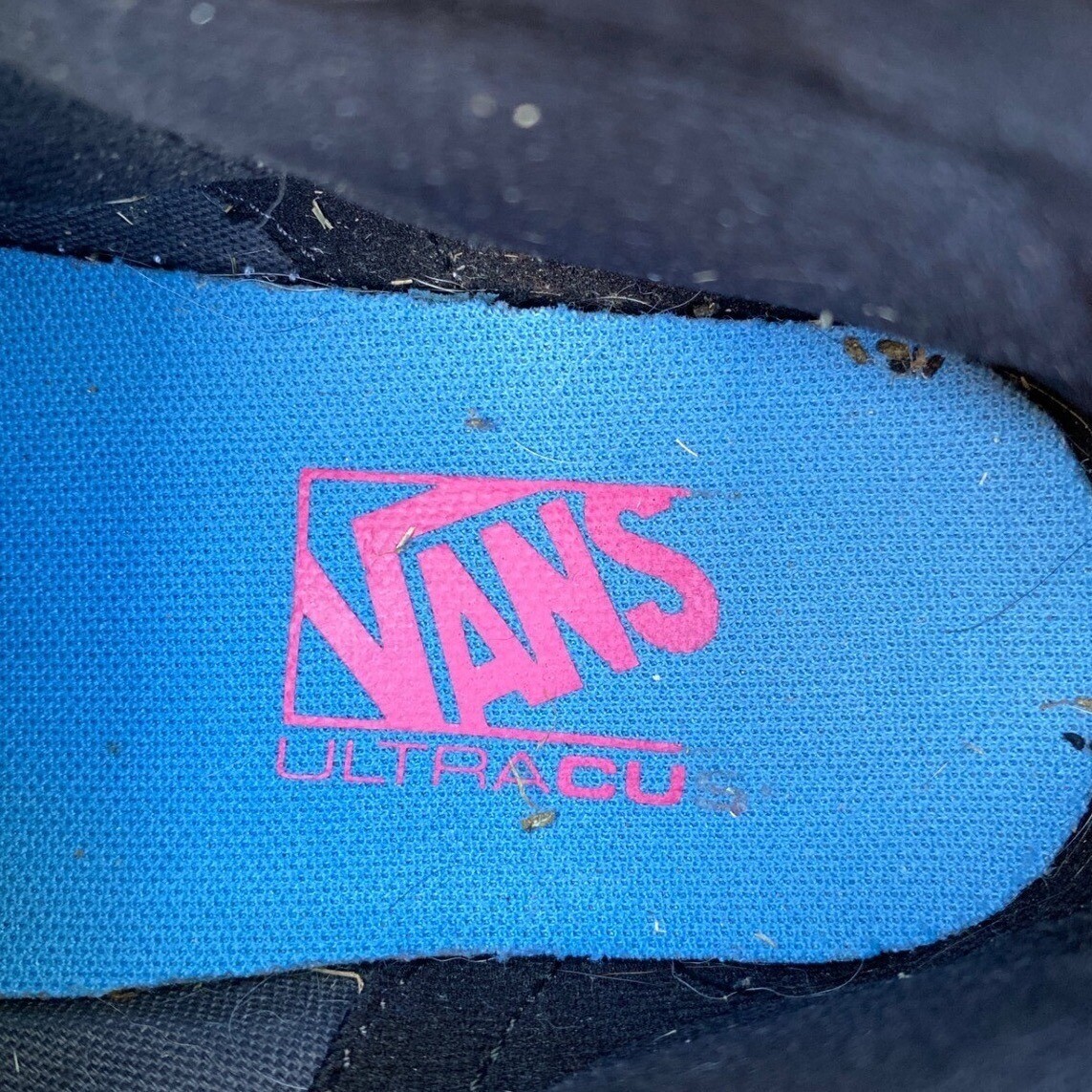 Vans High UltraCush Top Skate Shoes Padded Collar Gray Blue Mens 6 Women's 7.5 thumbnail 11