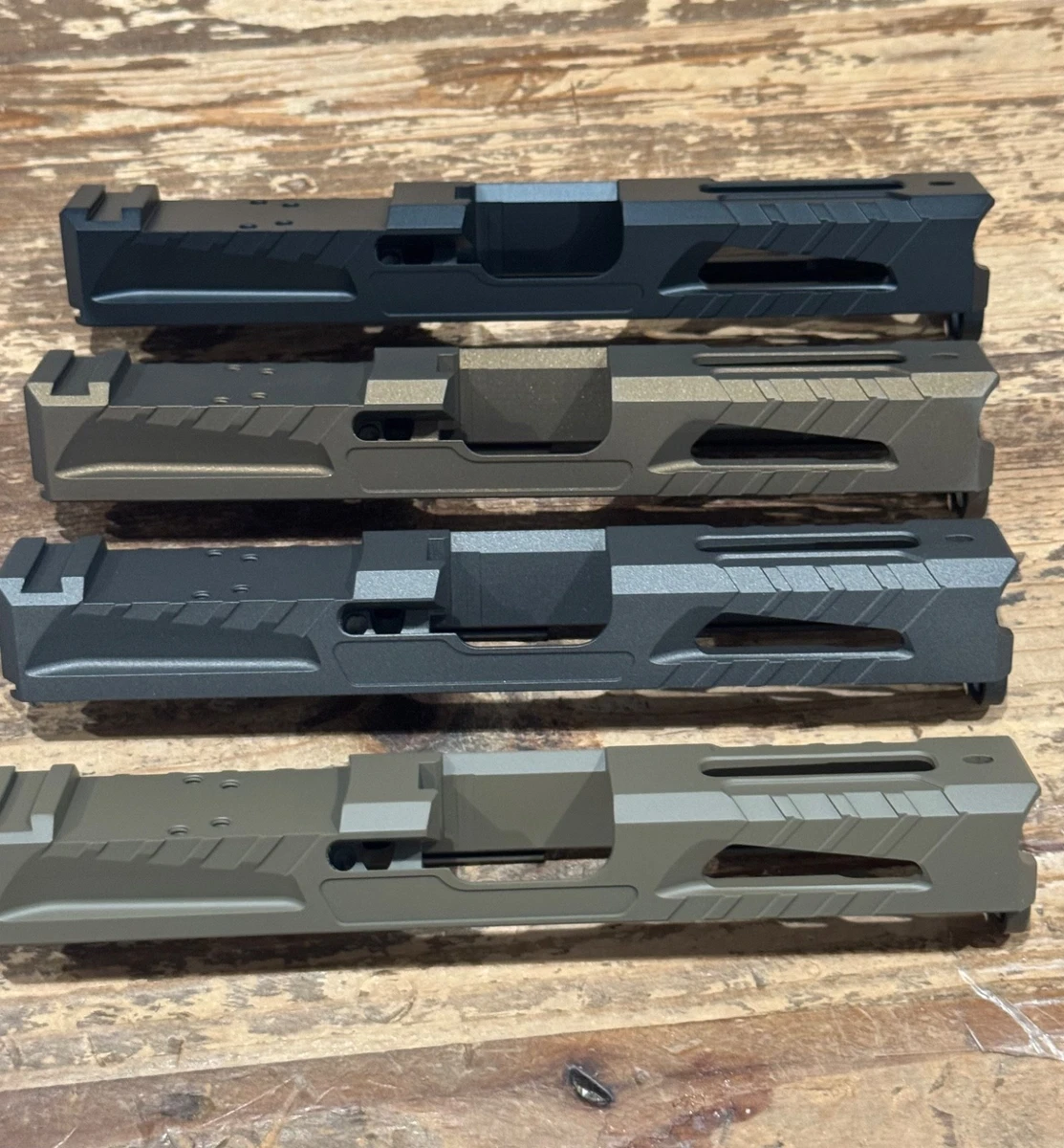 LJ'S PARTS Glock 26 Gen3 9mm Slide With RMR Optic Cut - FDE Finish (USA Made)