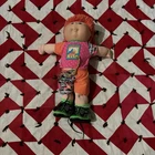 Vintage Cabbage Patch Kids Kissin Kids Doll Red Hair Boy Used