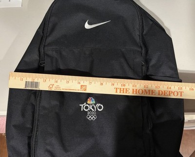 Nike Olympics Tokyo 2020 Backpack Black Front Zipper Sports Bag
