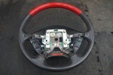 Driver Steering Wheel Black Red 1w6z3600aad Oem Ford Thunderbird 2002 Driver Steering Wheel Black Red 1w6z3600aad Oem Ford Thunderbird 2002
