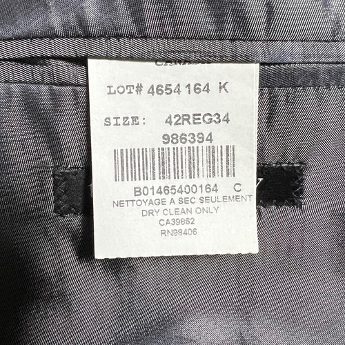 Theory Men's Wool Blazer Light Gray 2 Button Sport Coat Suit Jacket Size 42R - Picture 3 of 16