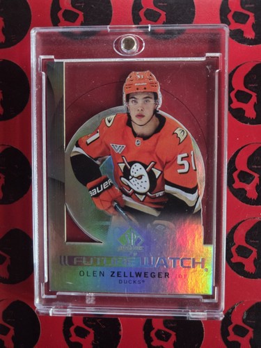 2024-25 Olen Zellweger Future Watch Acetate SP Authentic Rookie UD RC #101
