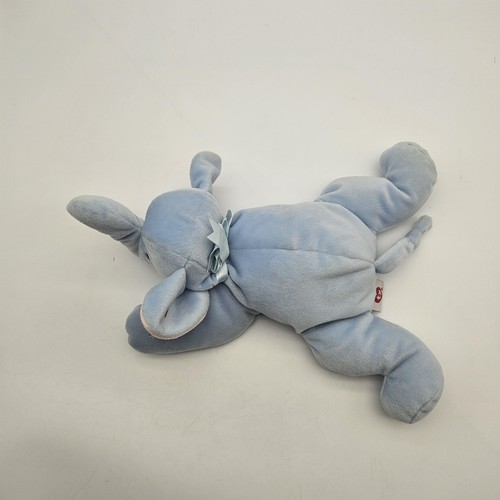 Vintage 1995 Ty Pillow Pals Squirt Elephant Plush 14" Stuffed Animal Toy with - Picture 3 of 9