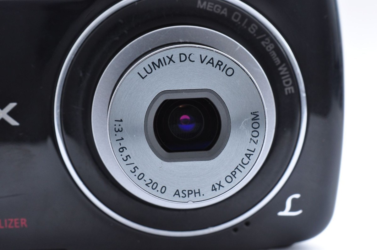 Panasonic LUMIX DMC-S1 Digital Camera Black Compact Tested Great