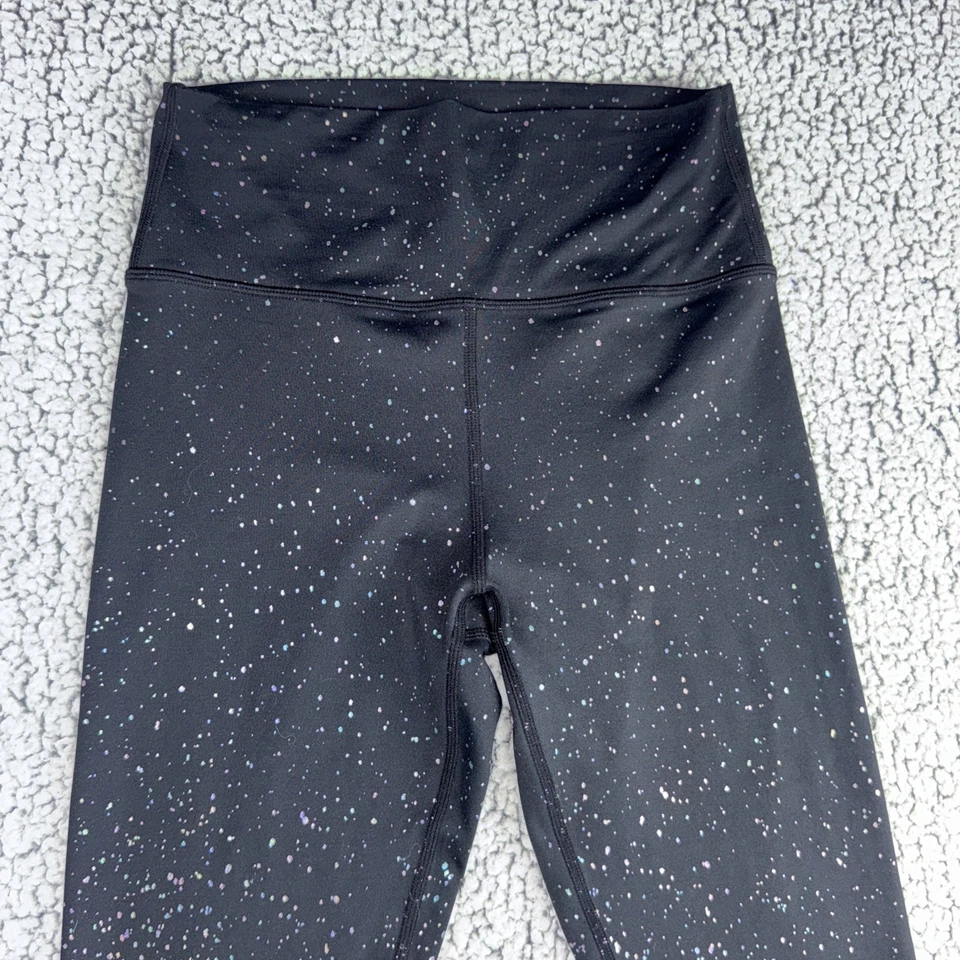 Zyia Active Leggings Starry Night Reflective Light n Tight Hi-rise size Sz 6-8 - Image 2 of 4