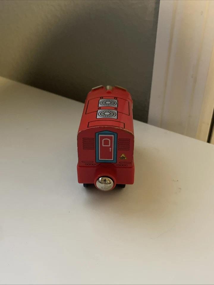 Tren magnético de madera Wilson Chuggington Brio Thomas Tomy intercambio compatible Foto 4 de 4