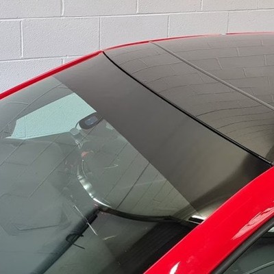Vinyl Windshield Visor Sun Strip window banner sheet racing car truck SUV