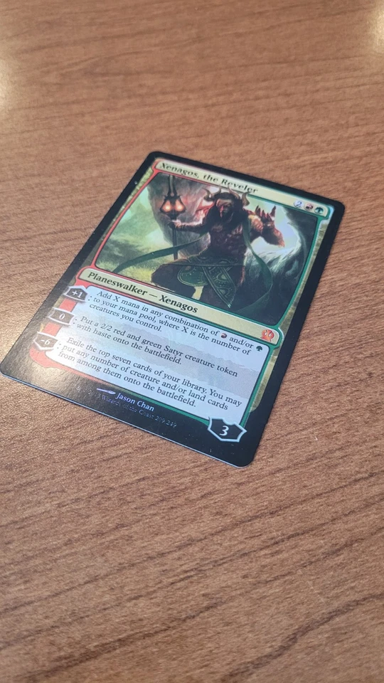 * * 1x FOIL Xenagos, the Reveler x1 * * Theros MTG NM Near Mint - Image 3 of 4