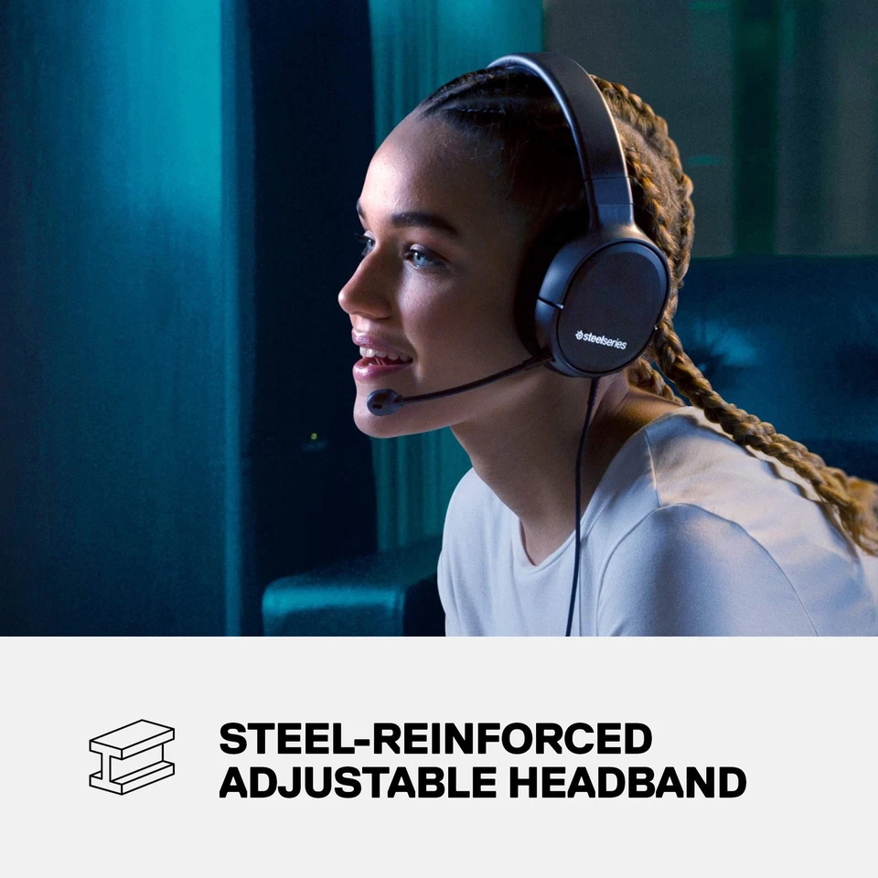 Steelseries Gaming Head Set with Mic. PS5 PS4 Switch compatible ARCTIS 61427 - Image 3 of 4
