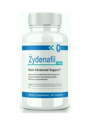 Zydenafil Male Health Support Pills to Boost Libido & Energy Double Power 60ct