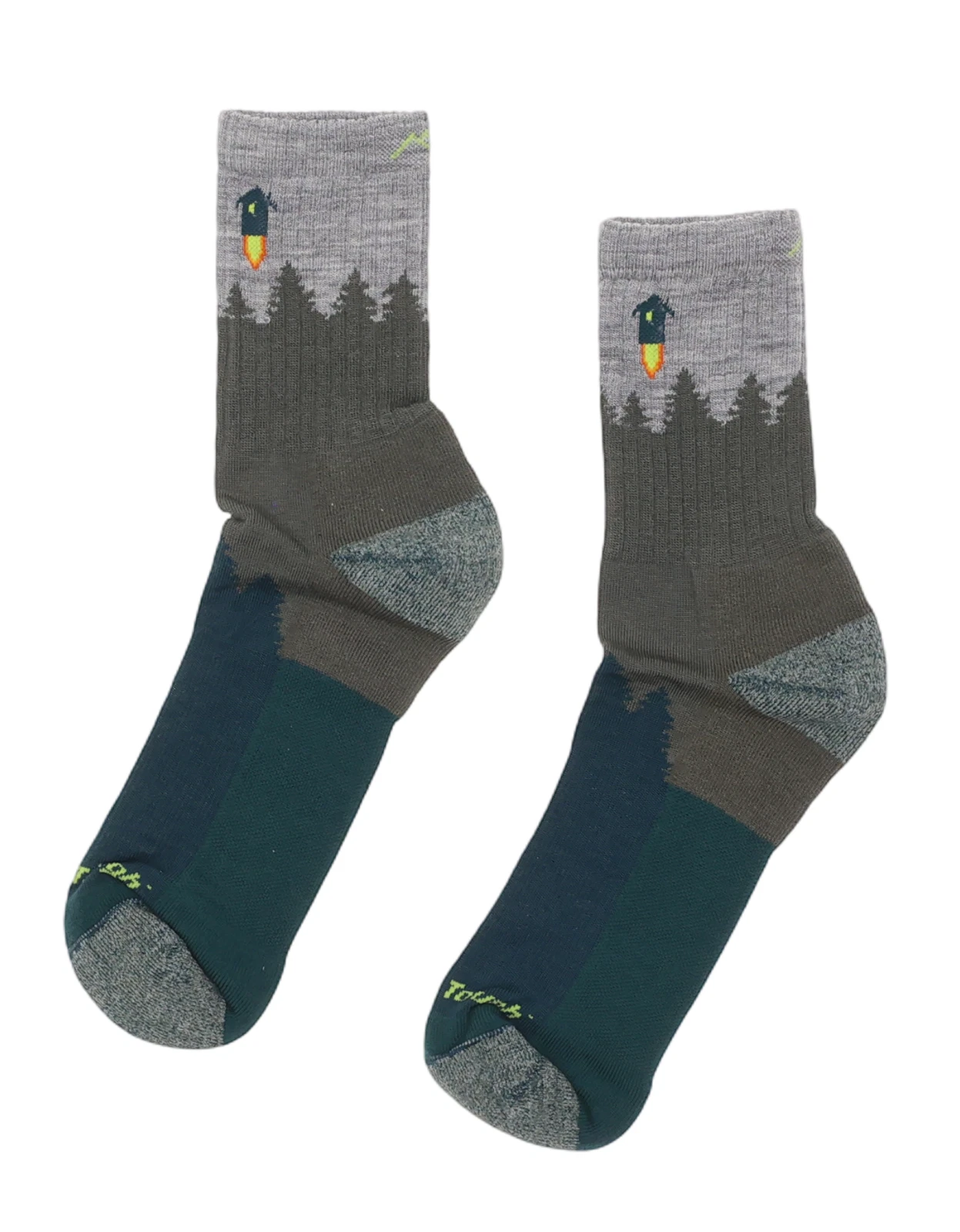Darn Tough L22118 Unisex 1-Pair Hiker Micro Crew Midweight Cushion Socks Size L