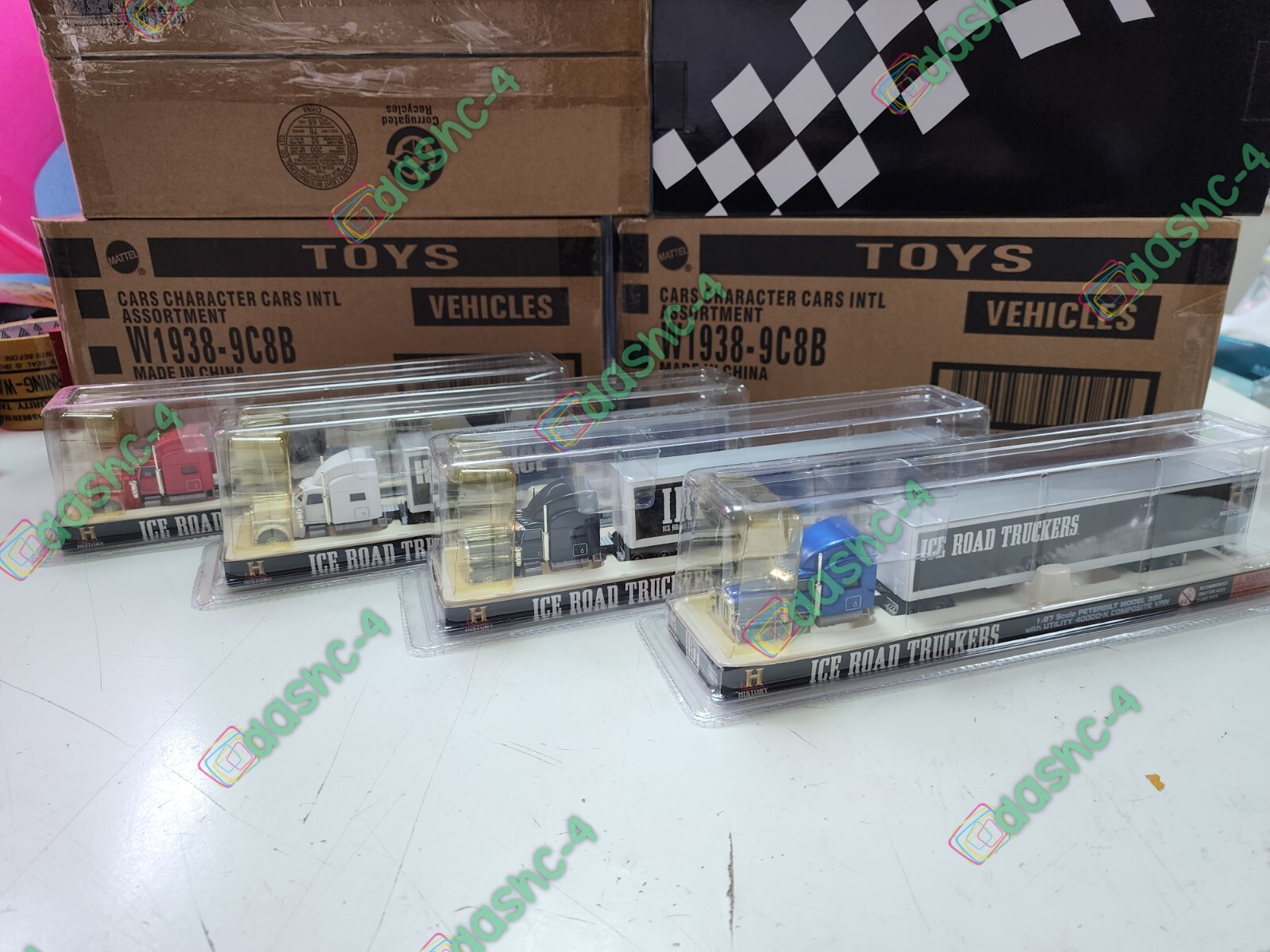 Norscot 61106 HO Red Peterbilt Model 389 NIP 1:87 Scale - Foto 8