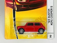 Matchbox ‘64 AUSTIN MINI COOPER S Heritage Classics Red Ready for Action NEW #2