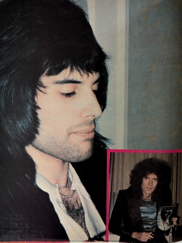 HIT PARADER Magazine August 1975 Stones, Bad Co., Queen, Blue Oyster Cult, AWB - Picture 4 of 14