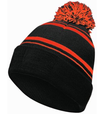 Holloway 223860 Unisex 100% Acrylic Knit Two Layers Pom Pom Homecoming Beanie
