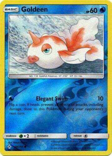 Pokemon - Goldeen 48/214 - Reverse Holo -  Unbroken Bonds  - NM/M
