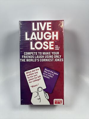 Live Laugh Lose The Party Game  what Do You Meme  LLL443 Sealed 2-20 Players Fun
