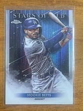 2022 Topps Chrome Stars of the MLB Mookie Betts #SMLBC-9 Los Angeles Dodgers