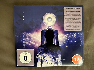 Riverside : Live ID. Deluxe Edition 2CD & Blu-ray. (NEW NOT SEALED).