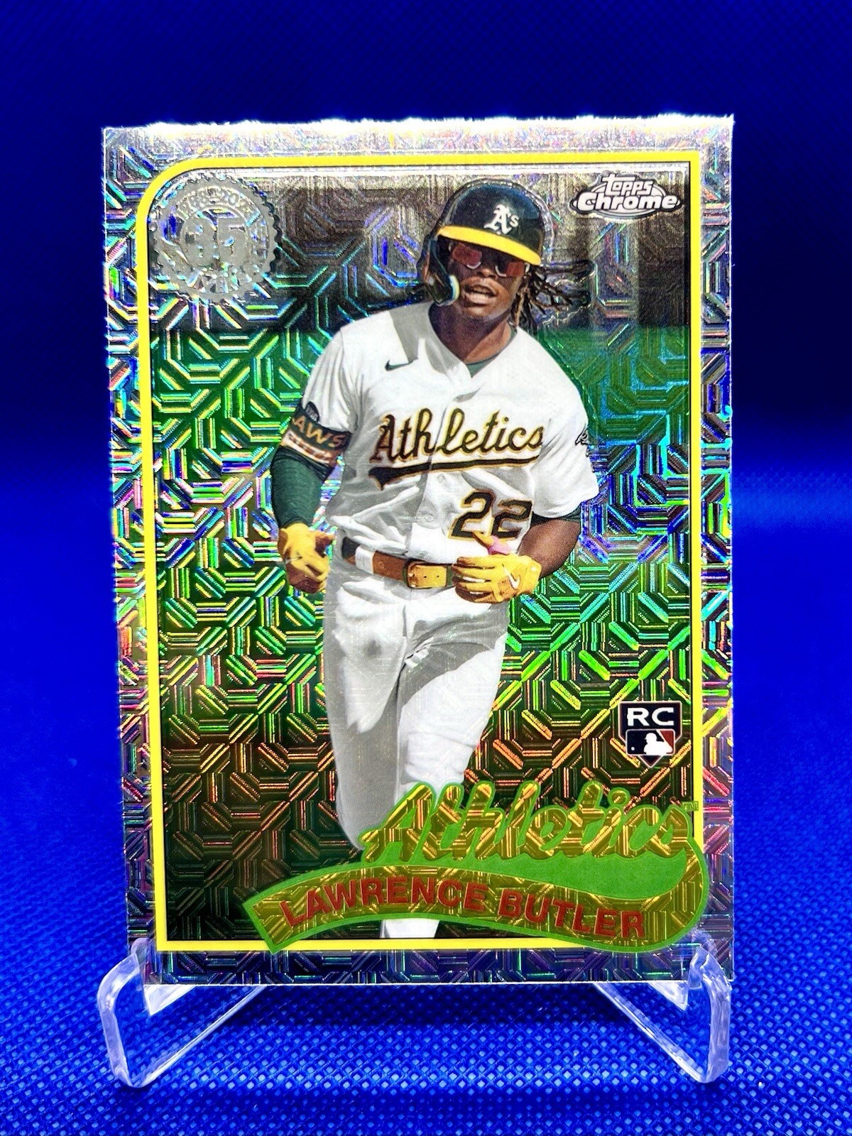 Lawrence Butler 2024 Topps Series 1 1989 Topps Chrome Silver Pack #T89C-57 (RC)