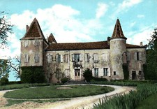 CPSM GF 32 - LUPIAC (Gers) - Chateau de Castelmare (Castelmore) de d'Artagnan