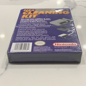 NES Cleaning Kit 1989 OEM Official Authentic H Seam Brand New Factory SEALED