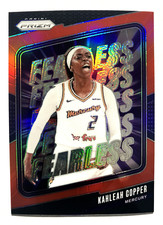 2024 WNBA Prizm KAHLEAH COPPER Red Prizm Fearless Insert Parallel #12/99 Mercury