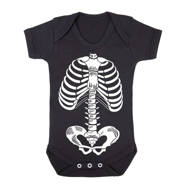 skeleton sleepsuit