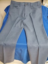 Vintage Levi's Polyester Blue Pants Size 38X30