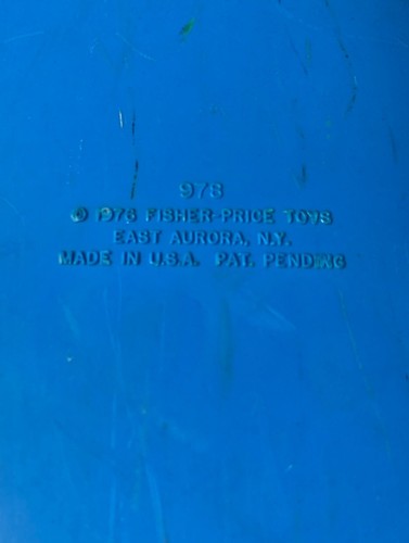 Vintage Ride On Horse Fisher Price 978 1976 Rolling Toy - Picture 8 of 8