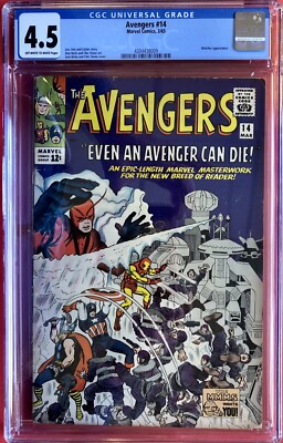 Avengers #14 (1965) CGC 4.5 Watcher Appearance