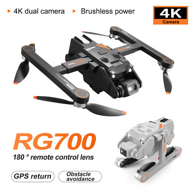 DLRC RG700 PRO GPS Drone ESC 4K HD Dual Camera Obstacle