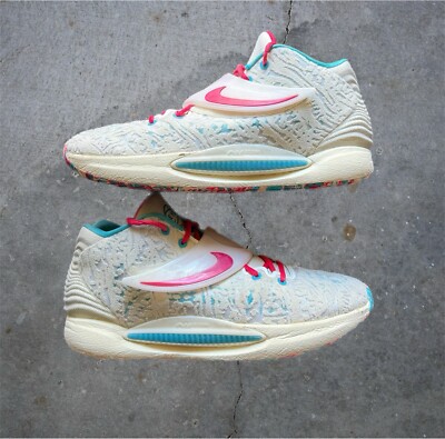 Rare KD 14 EBYL MSCO Player Exclusive PE Hightop Shoes 