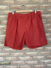 Woolrich Men  s Red Elastic Waist/drawstring Swim Trunks/Shorts Size Large