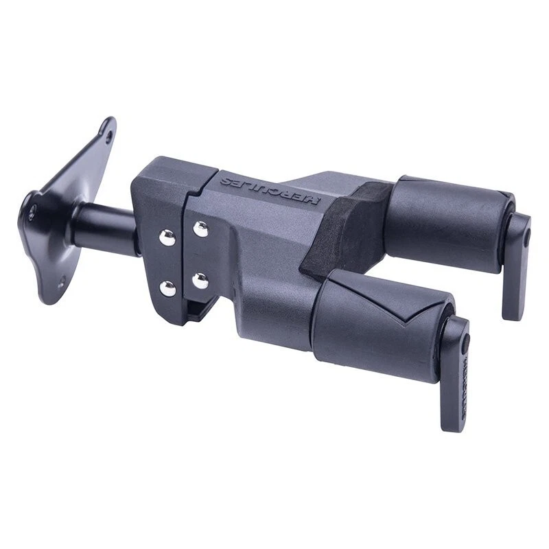 Hercules GSP39WB PLUS Guitar Hanger Auto Grab for Wall Mounting, Short Arm