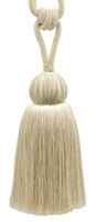 DÉCopro Quasten Raffhalter, Farbe Ecru Ivory (Color# C25), 1 StüCk