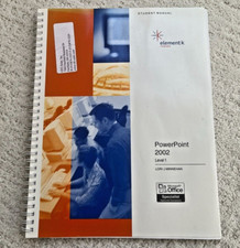 Microsoft PowerPoint 2002 Level 1 - element k - Lori J. Minnehan - with CD