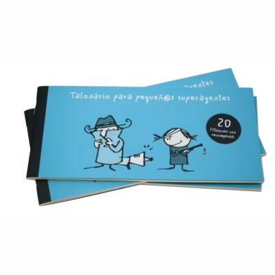 El talonario para padres e hijos (o «pequeñ@s superagentes»)