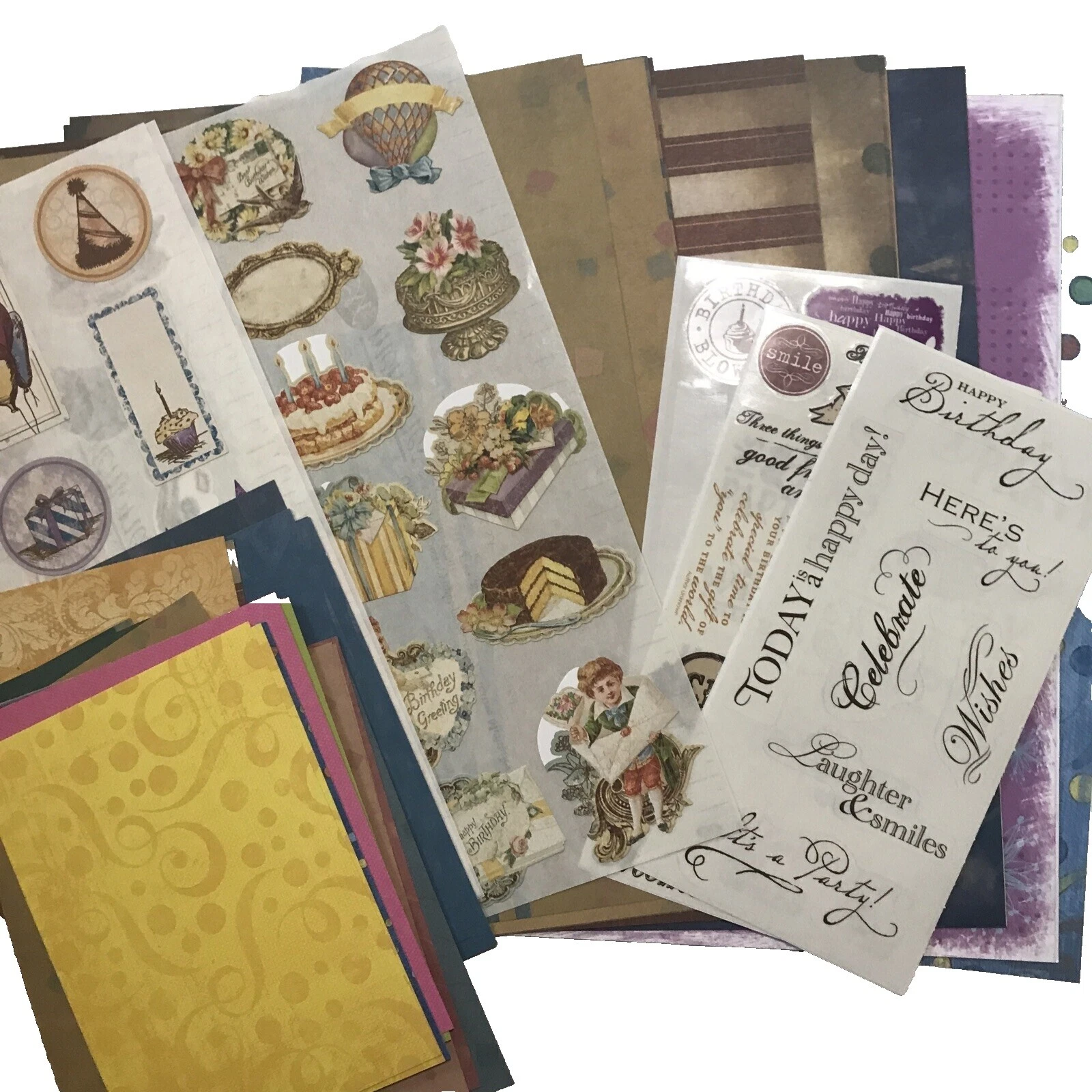Cardmaking & Scrapbooking Creative Memories cumpleaños y kits de tarjetas