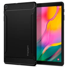 Galaxy Tab A 10.1" (2019) Case | Spigen [Rugged Armor] Matte Black Slim Cover