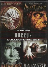 Horror Collector's set 4 Movies / Salvage/Mortuary/Memory/Bloody Mary 