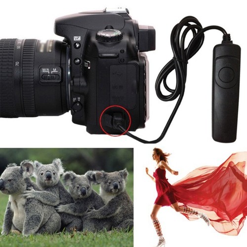 RS-60E3 Remote Switch Shutter Release Cable Cord for Canon/Samsung/Pentax/Contax - Picture 2 of 11
