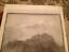 miniature 2  - Antique Early 20th Century Charcoal Landscape Drawing w/ Mountains in Background