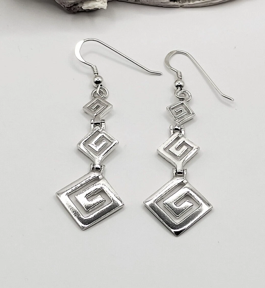 Key on sale dangle earrings