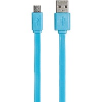 Iessentials Ie-dc6micro-bl Flat Micro Usb Cable, 6ft (blue) Iessentials Ie-dc6micro-bl Flat Micro Usb Cable, 6ft (blue)