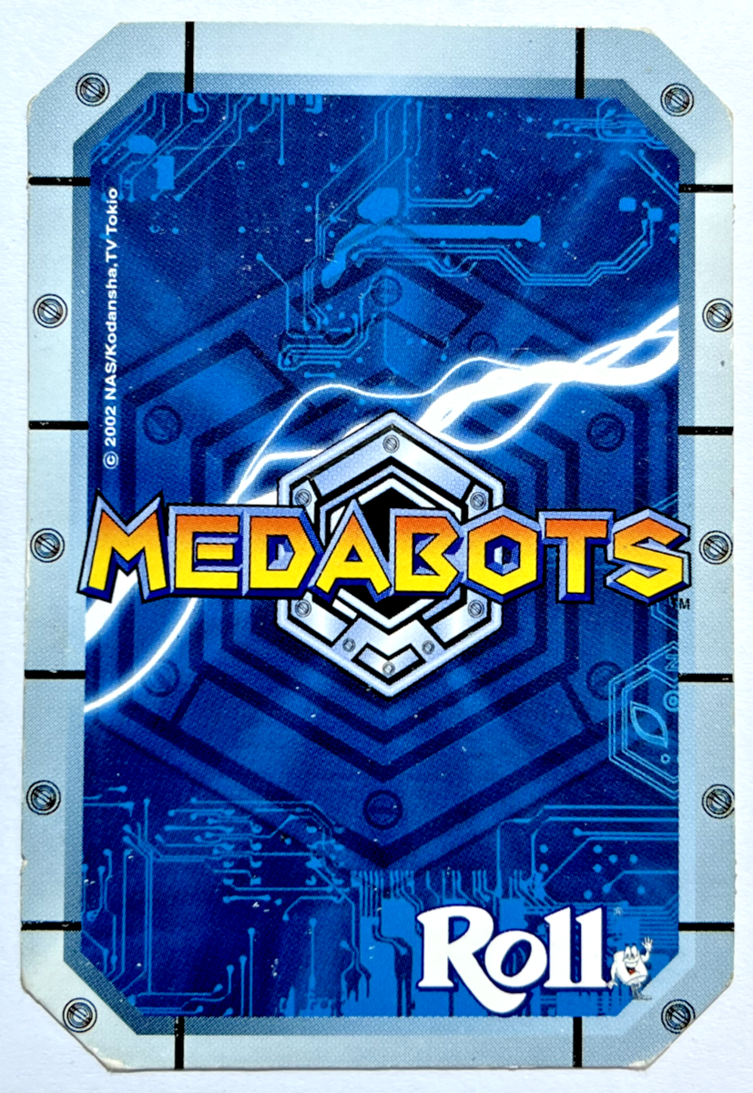2002 Card MEDABOTS ROLL #46 TOTALIZER Peru Very Rare TCG Turtle